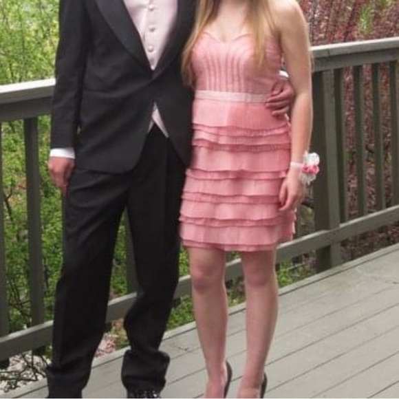 💗 Pink Strapless Mini ModCloth Dress - Minuet Brand - Picture 9 of 9